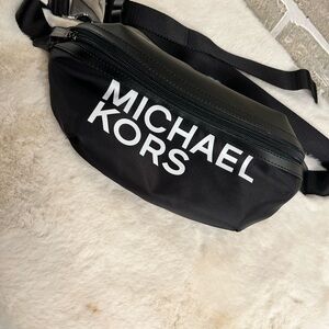 Michael Kors Black Waist Bag